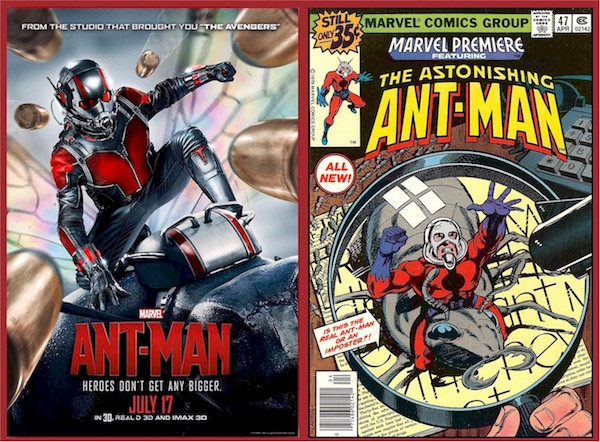 Ant Man movie poster and MP 47