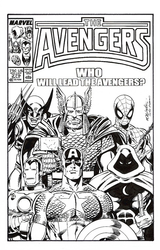 The Avengers Covers Gallery of Comic Artist Bob Layton | BobLayton.com
