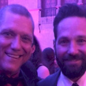 Bob Layton with Ant-Man star Paul Rudd