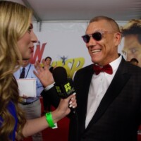 Katie Wilson from SyFy on Red Carpet at Ant Man and the Wasp World Premiere