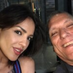 Bob with Eiza Gonzalez